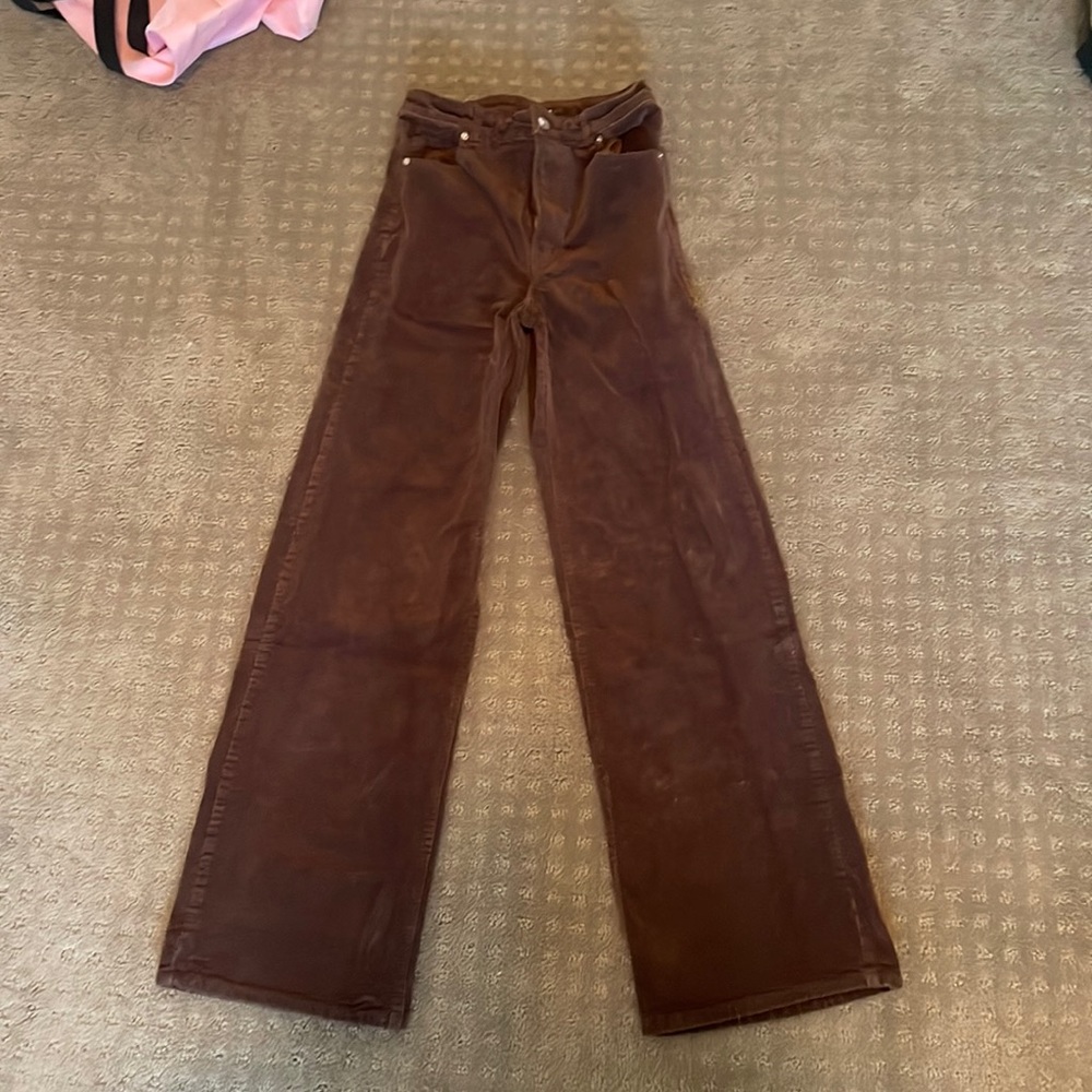 h&m corduroy pants
